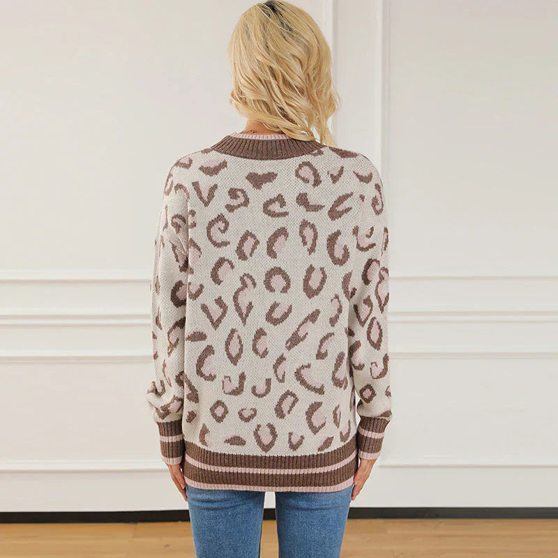 Zaylee Dames Top – Casual Veelzijdige & Comfortabele Gebreide Trui met Lange Mouwen