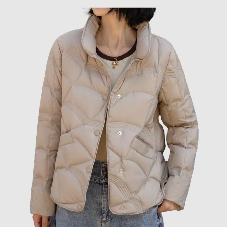 Ziana Veste Matelassée Dame – Komfortabel pasform Vinter & Varm isolering med knapper