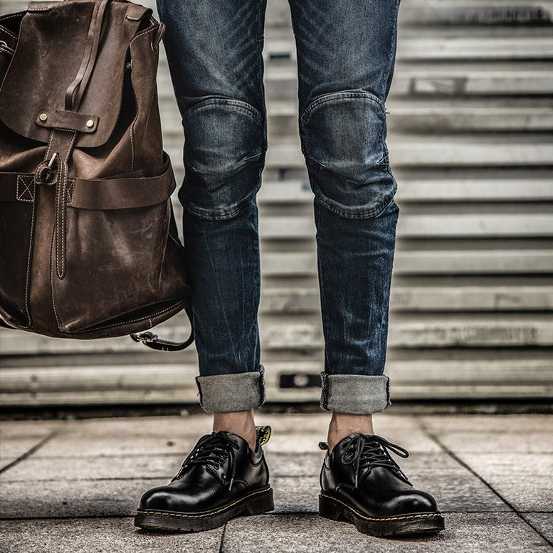 Enzo Miesten Vapaa-ajan Kengät – Nauhalliset Matalat Mallit Kestäväpohjaisina Päivittäiseen Käyttöön