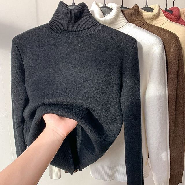 Delaney Pull Femme – Suéter de punto cómodo con forro polar cálido para el invierno