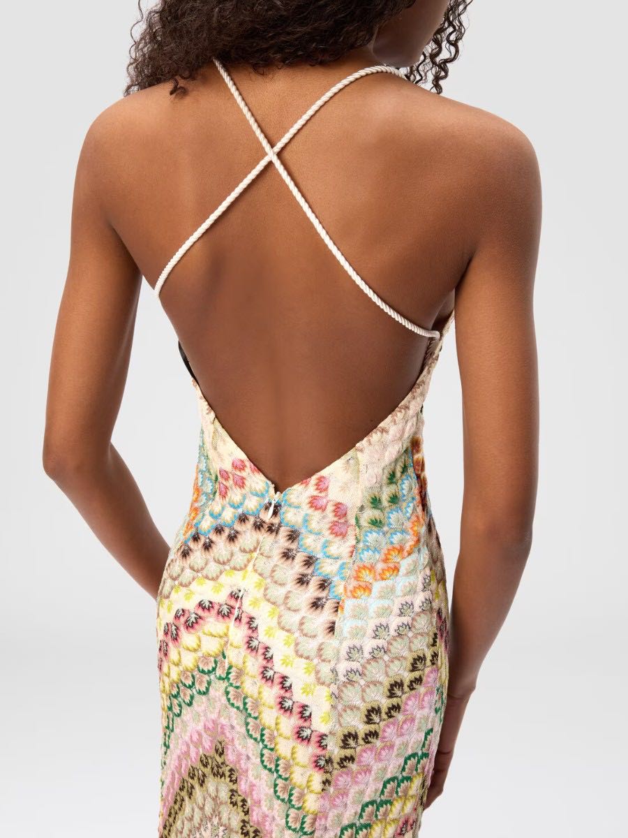 Vestido Noor Praia Mulher – Vestido de Praia Elegante em Renda para Verão e Férias com Estilo
