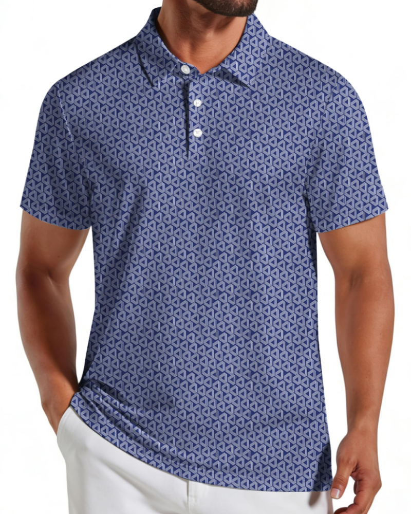 Nicolas Polo Herren – Polo Golf Schnell trocknend, Stretch & Atmungsaktiv UPF30+