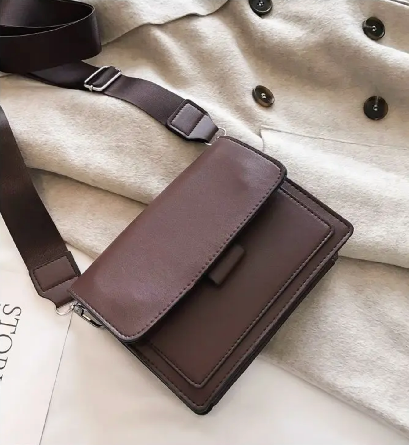 Coco Sac à Main Femme – Elegante Umhängetasche aus Kunstleder mit kompakter & schicker Gestaltung