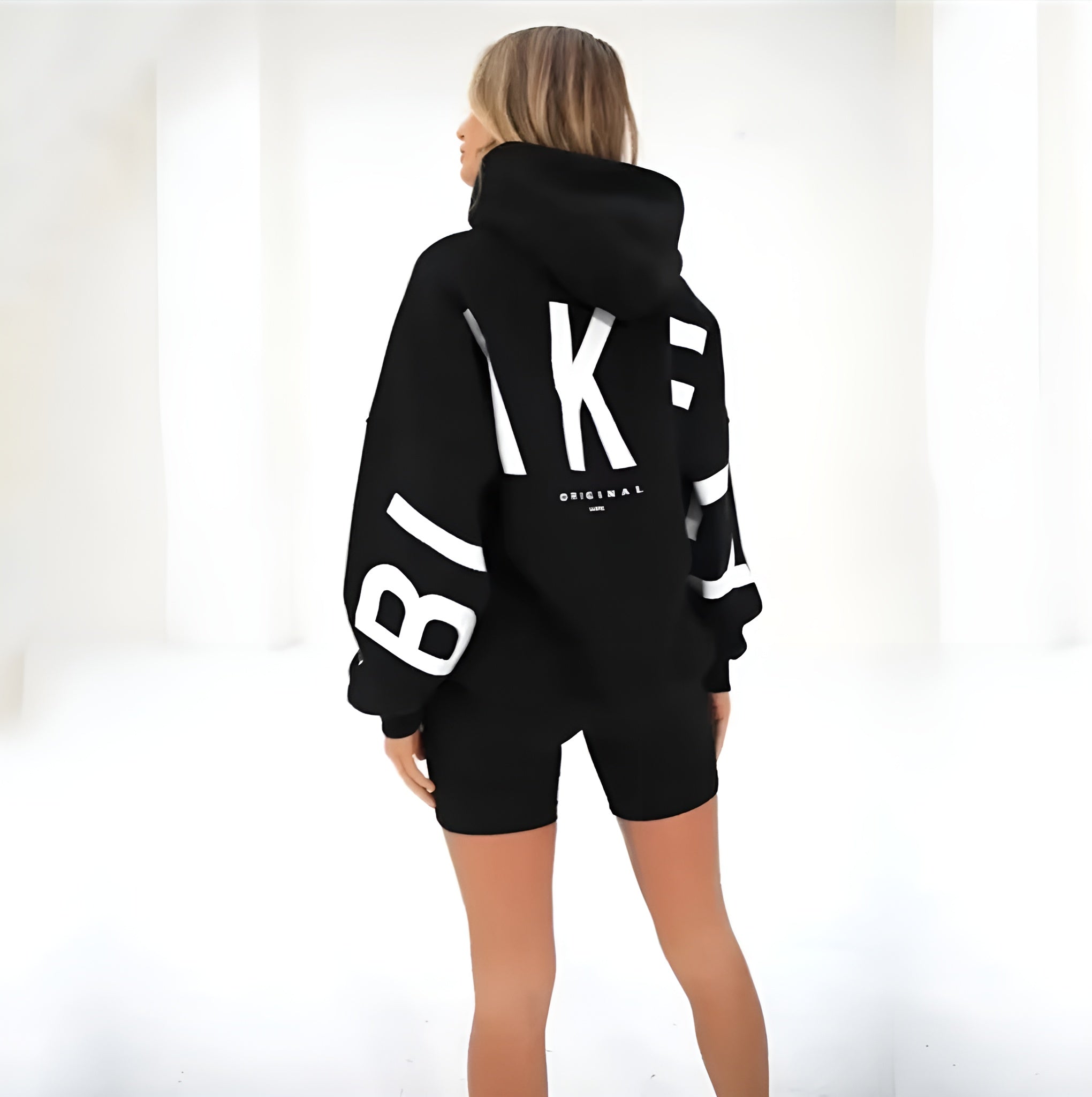 Ella Dames Hoodie met Capuchon – Warme Oversized Hoodie met Kangoeroezak & Casual Stijl