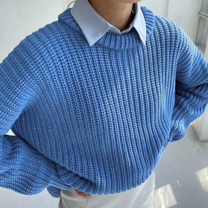 Heidi naisten neulepaita – pehmeä ja mukava ylisuurikokoinen neule puolivuotiskaudelle