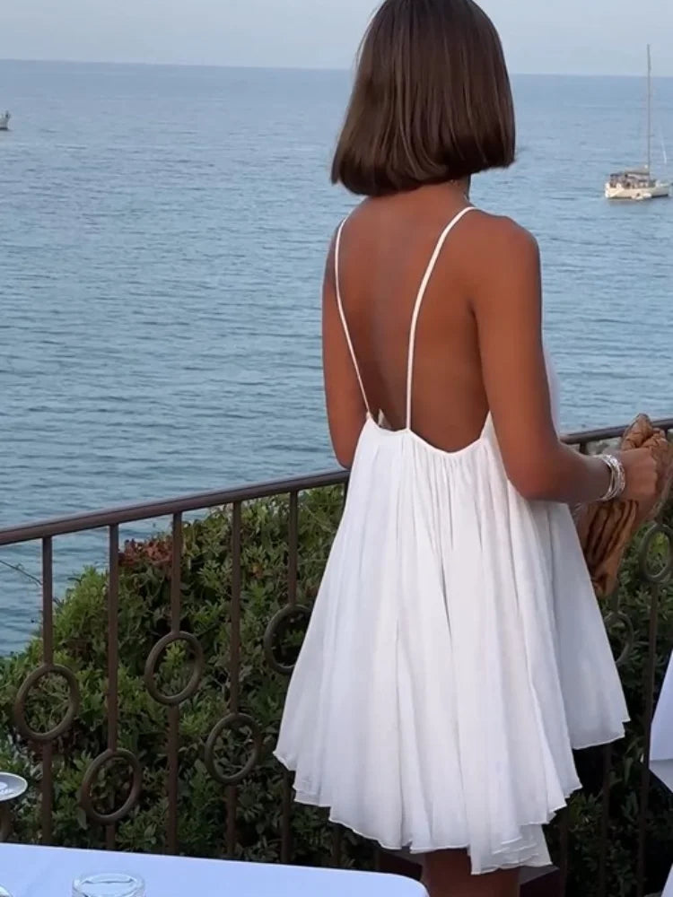 Vestido de noche corto mujer Eulalie – Elegante vestido corto con corte favorecedor para ocasiones formales