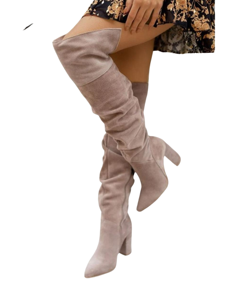 Лайла Високі Чоботи для Жінок на Каблуках – Елегантні Довгі Чоботи для Стильних Образів