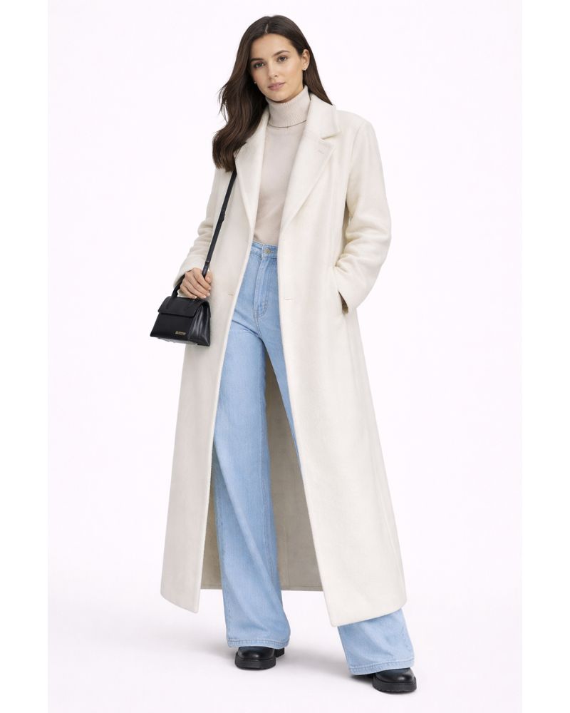 Summer Manteau Femme – Oversize Warm & Comfortable Coat in Soft Fabric for Winter