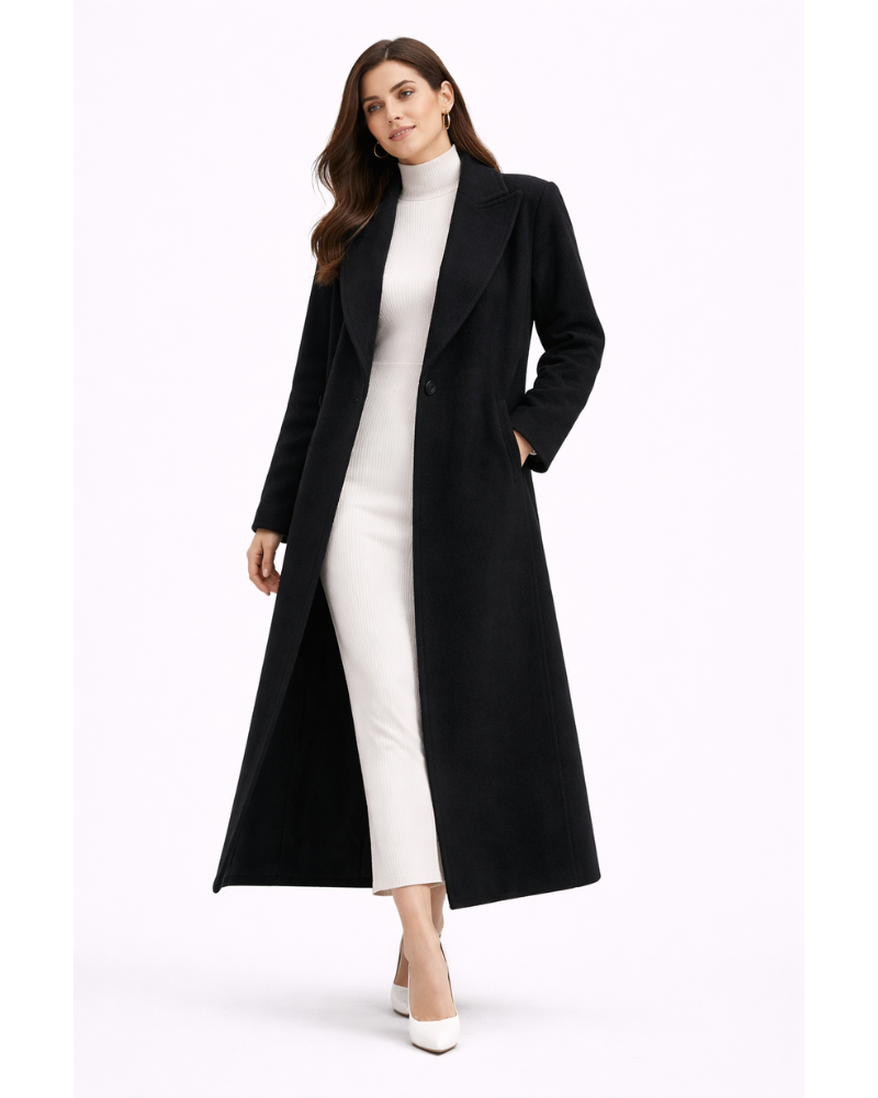 Summer Manteau Femme – Oversize Warm & Comfortable Coat in Soft Fabric for Winter