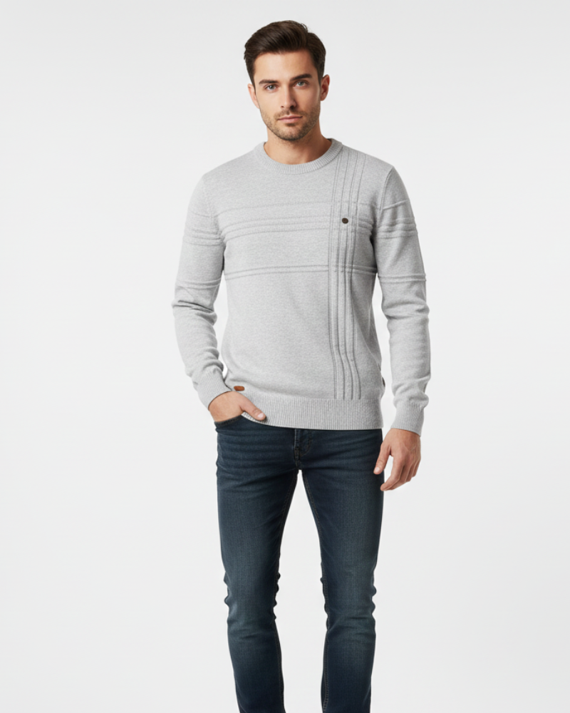 Hugo Herentrui Elegant – Zachte Poly-Katoen Tricot Regular Fit Casual & Chic Dagelijks