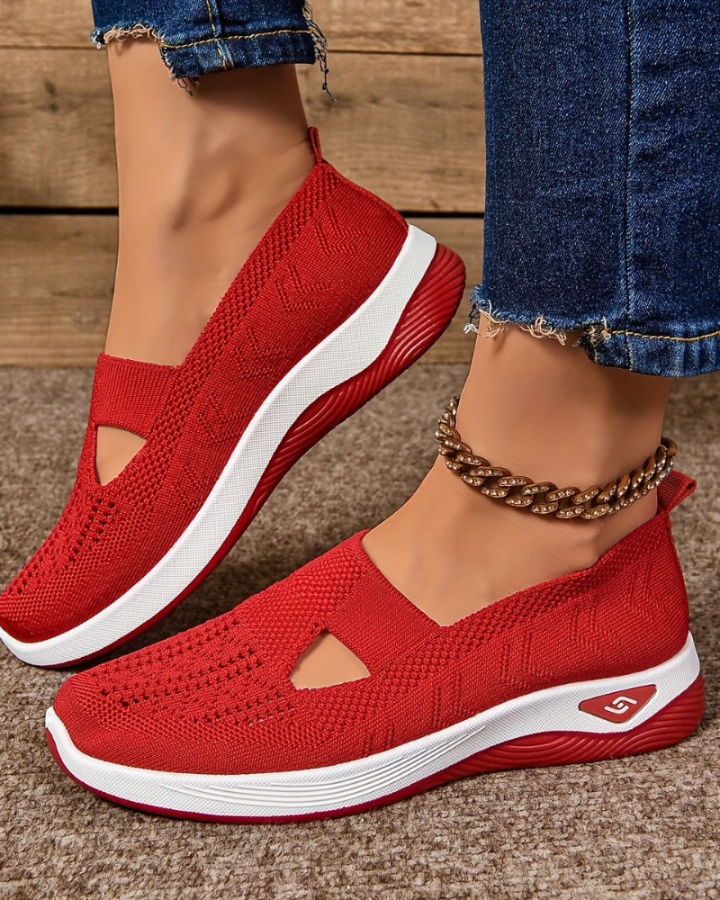 Lucresia Baskets Slip-On Femme – Dámske topánky s platformovou podrážkou, priedušné a pohodlné