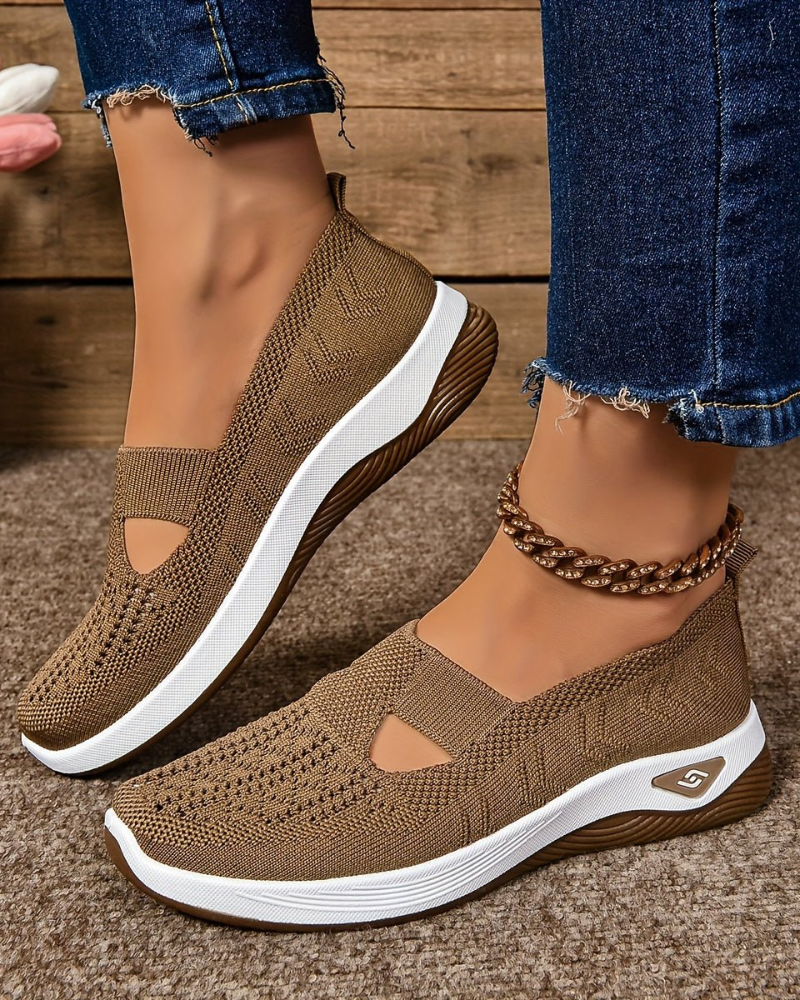 Lucresia Baskets Slip-On Femme – Dámske topánky s platformovou podrážkou, priedušné a pohodlné