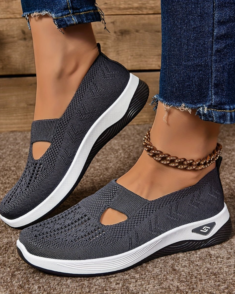 Lucresia Baskets Slip-On Femme – Dámske topánky s platformovou podrážkou, priedušné a pohodlné