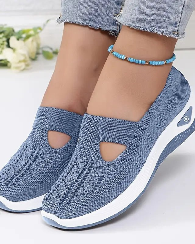 Lucresia Baskets Slip-On Femme – Dámske topánky s platformovou podrážkou, priedušné a pohodlné