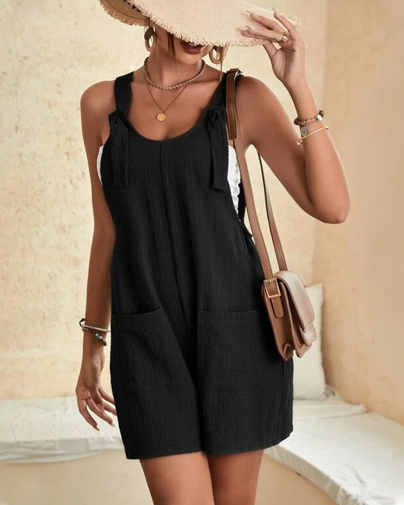 Ottilie Combishort Femme – Bretelles Ajustables, Coupe Ample, Sans Manches & Poches