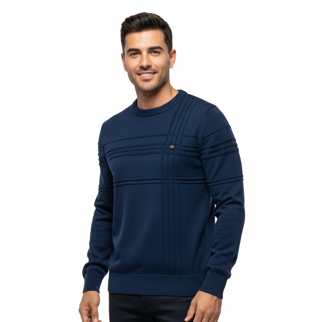 Ymo Pull Męski Klasyczny – Krój Regularny, Komfort Premium i Wszechstronny Styl