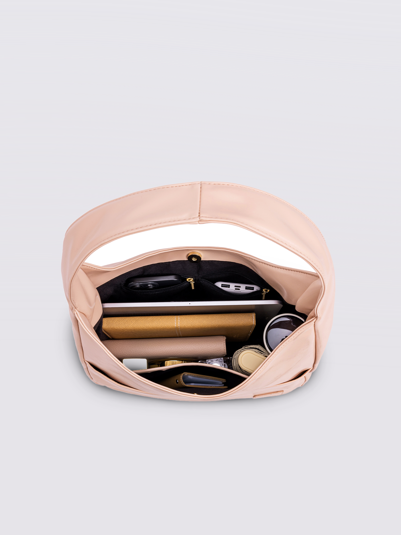 Luciana Sac Femme Épaule Vegan – Hobo Minimaliste Élégant & Spacieux 13"