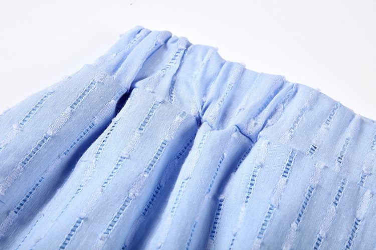 Aaliyah Sommerantrekk for Dame – Lett Bomullssett med Topp og Shorts i Avslappet Stil