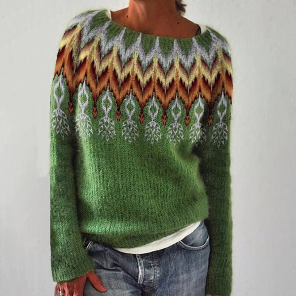 Sweter damski Charleigh Knit – miękki i ciepły sweter o stylowym i uniwersalnym wzornictwie