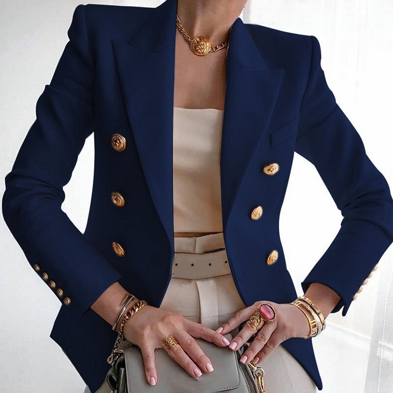 Hailey Blazer Dame Elegant – Luksuriøs og Komfortabel Blazer med Allsidig Chic Stil